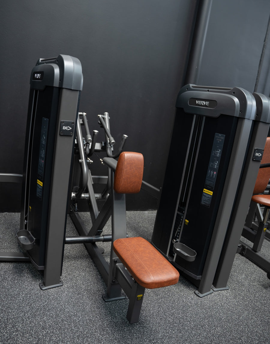 VERVE Pin Loaded Seated Row (Black) - Makoto Series