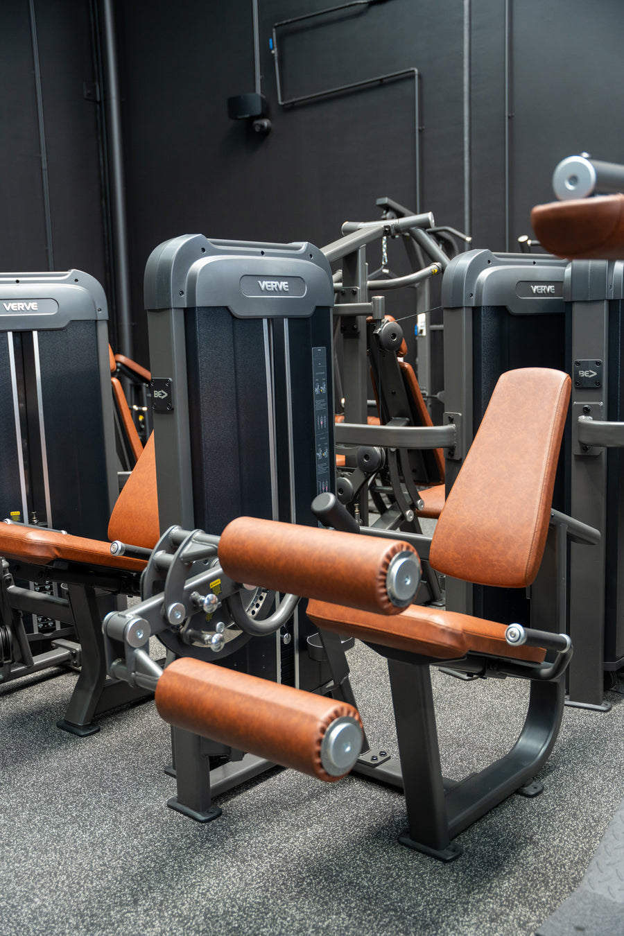 VERVE Pin Loaded Leg Extension/Leg Curl (Black) - Makoto Series