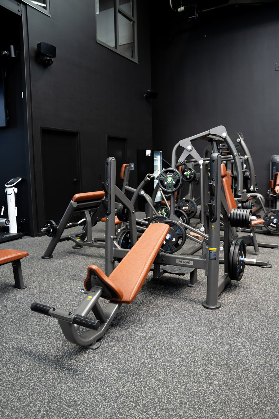 VERVE Olympic Incline Bench (Brown) - Makoto Series