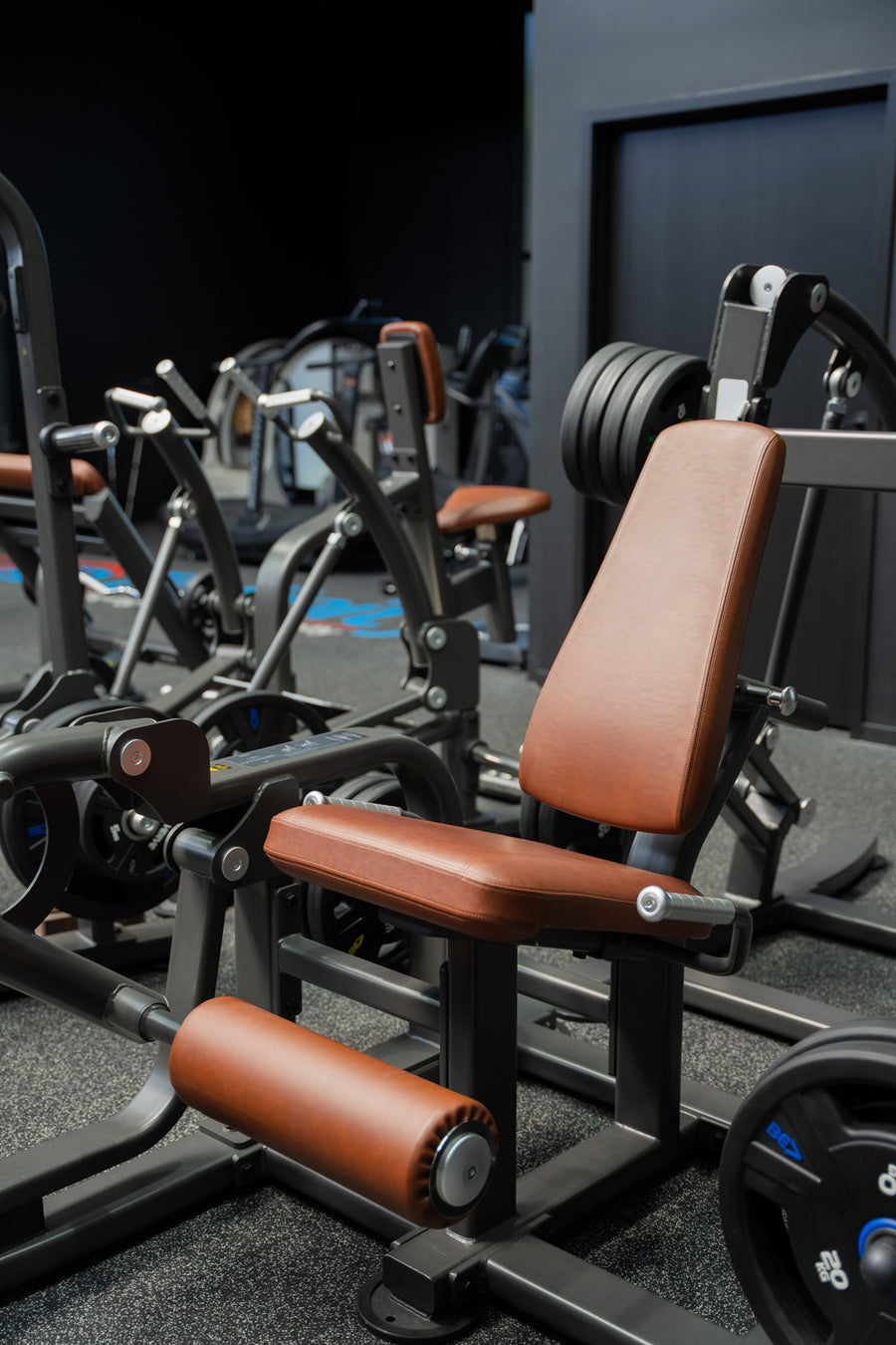VERVE Plate Loaded Leg Extension (Black) - Makoto Series
