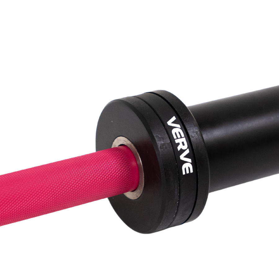 Fernwood Elite Olympic Barbell - Pink - 15kg