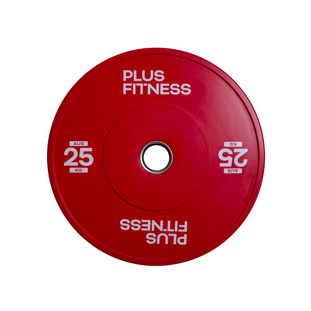 Plus Fitness Colour Bumper Plates | MADE TO ORDER