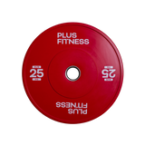 Plus Fitness Colour Bumper Plates | MADE TO ORDER