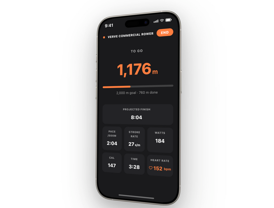 VERVE Commercial Rower