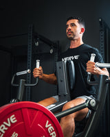 VERVE Plate Loaded Seated Row (Black) - Makoto Series