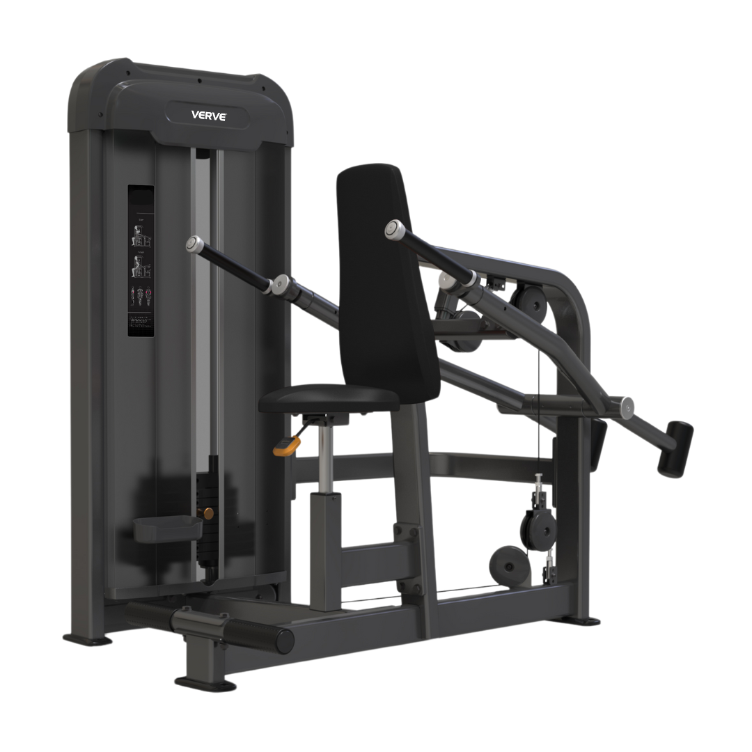 VERVE Pin Loaded Triceps Pushdown (Black) - Makoto Series