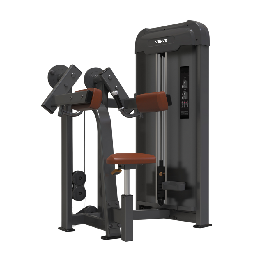 VERVE Pin Loaded Lateral Shoulder Raise (Brown) - Makoto Series | MADE TO ORDER