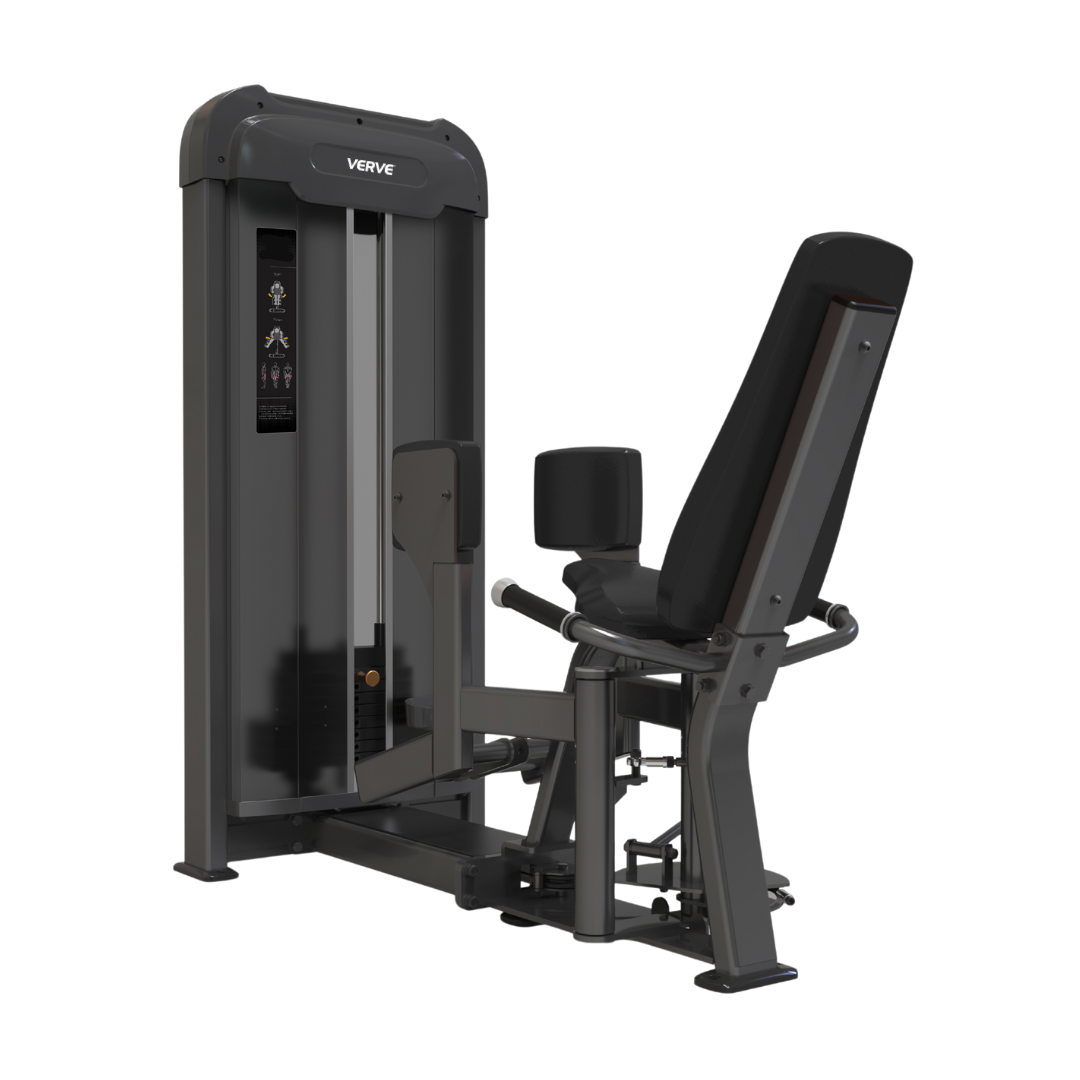 VERVE Pin Loaded Hip Abduction (Black) - Makoto Series