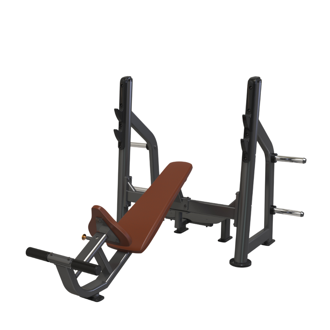 VERVE Olympic Incline Bench (Brown) - Makoto Series