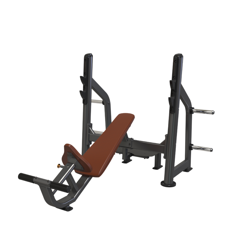 VERVE Olympic Incline Bench (Brown) - Makoto Series