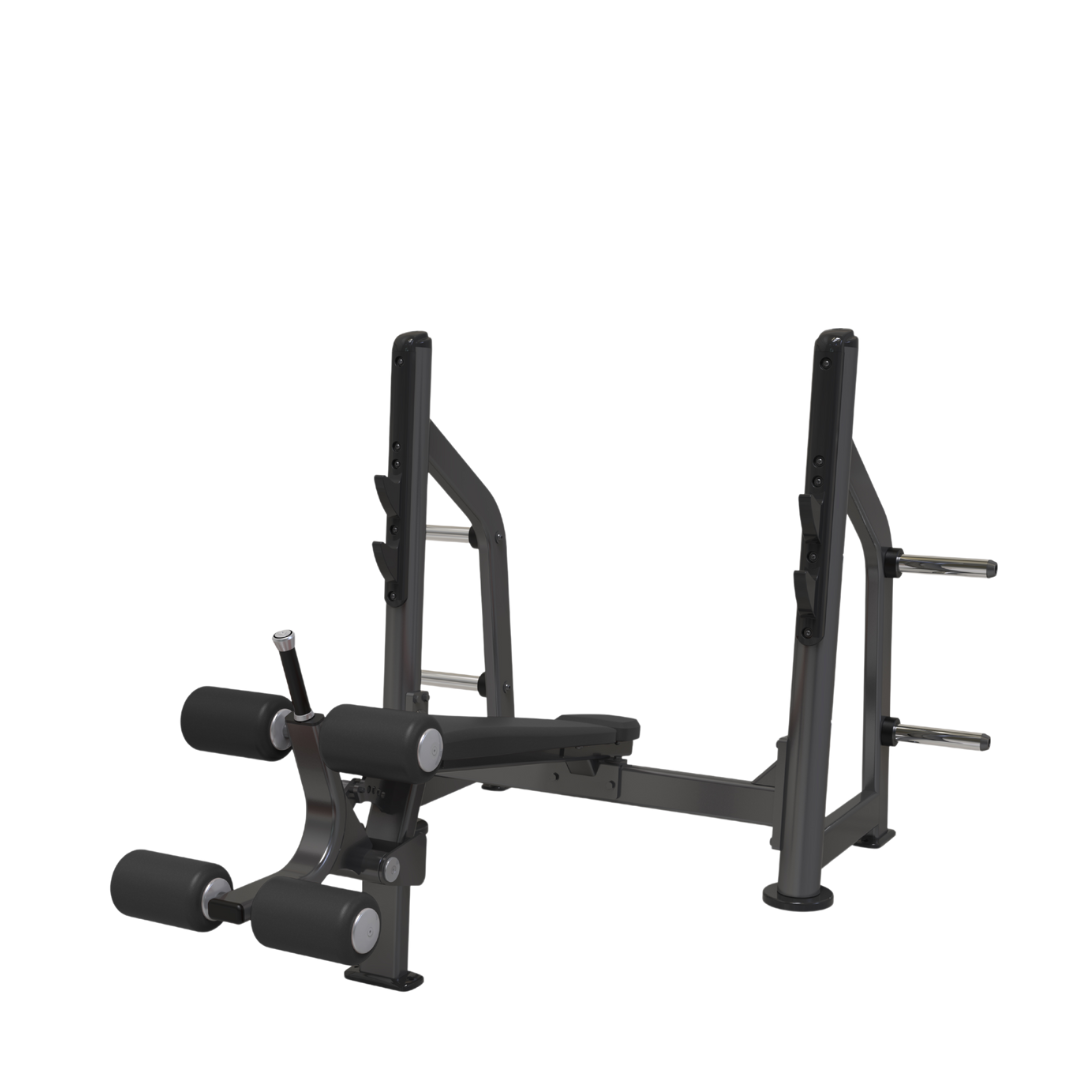 VERVE Olympic Decline Bench (Black) - Makoto Series