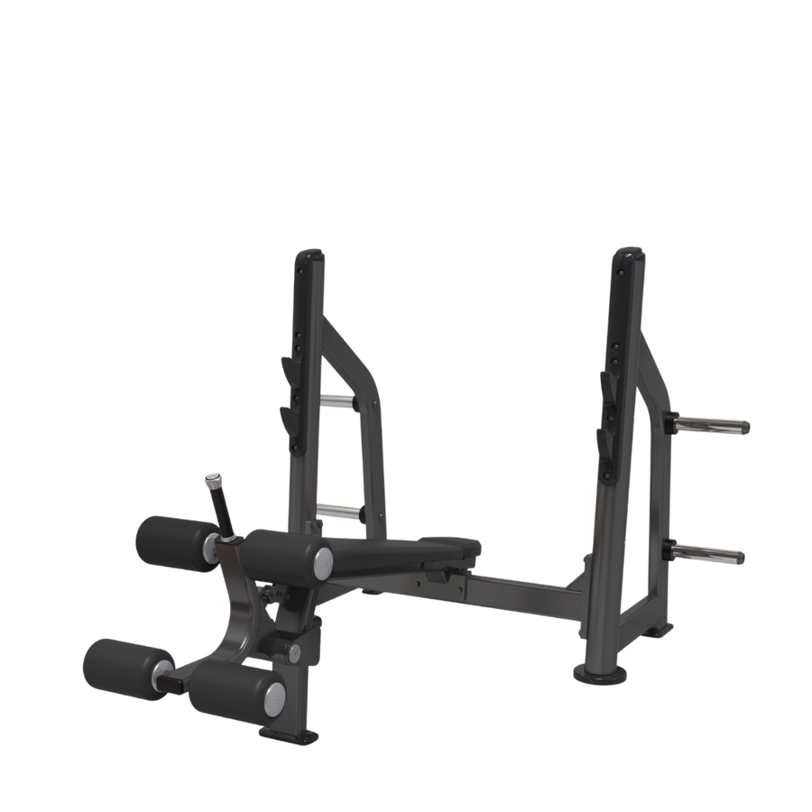 VERVE Olympic Decline Bench (Black) - Makoto Series