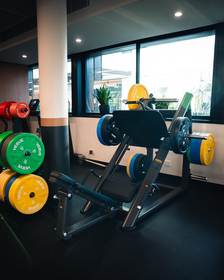 VERVE Plate Loaded Leg Press (Black) - Makoto Series