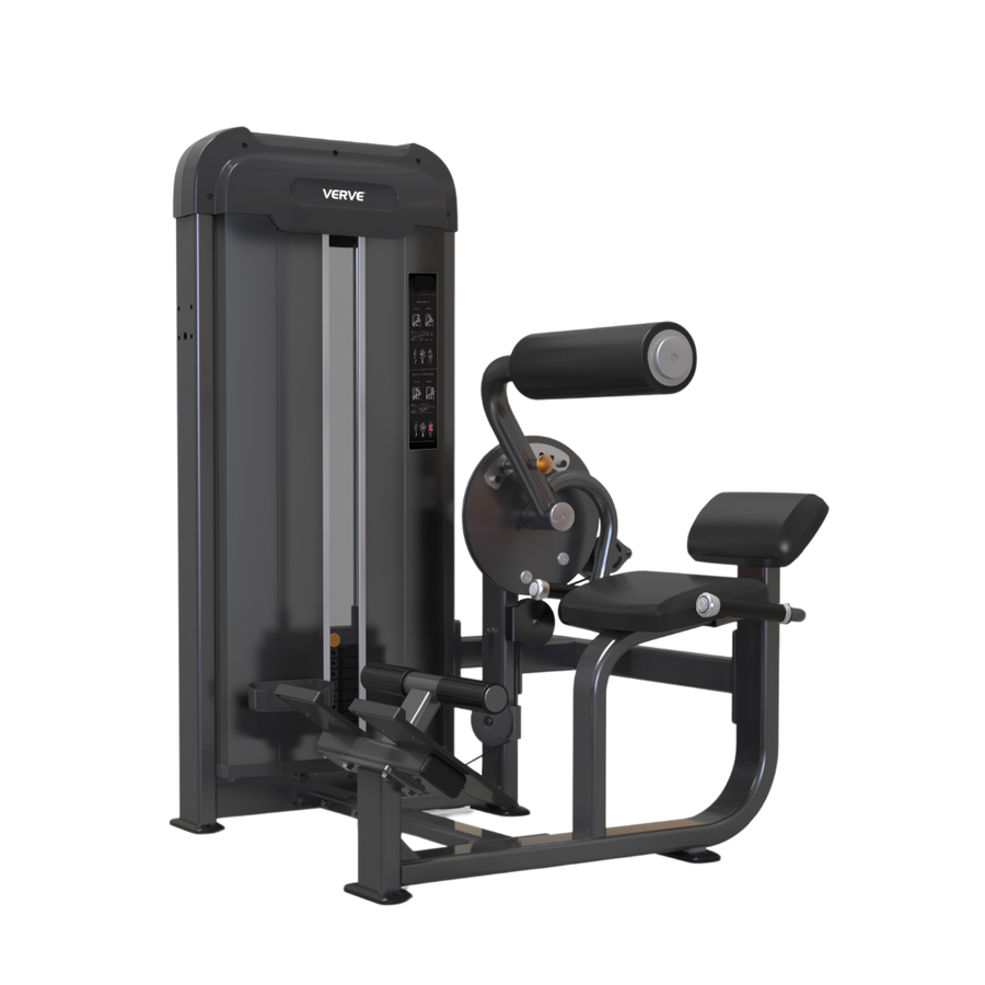 VERVE Pin Loaded Abdominal/Back Extension (Black) - Makoto Series | Pre-Order ETA Late July