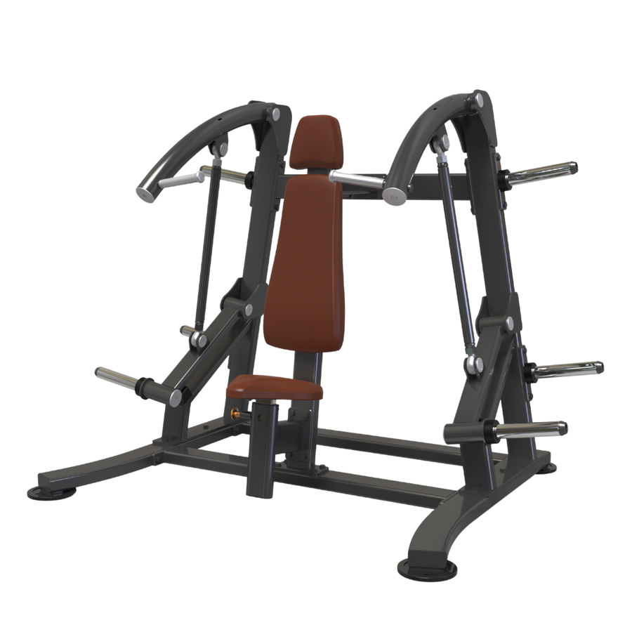 VERVE Plate Loaded Shoulder Press (Brown) - Makoto Series | MADE TO ORDER