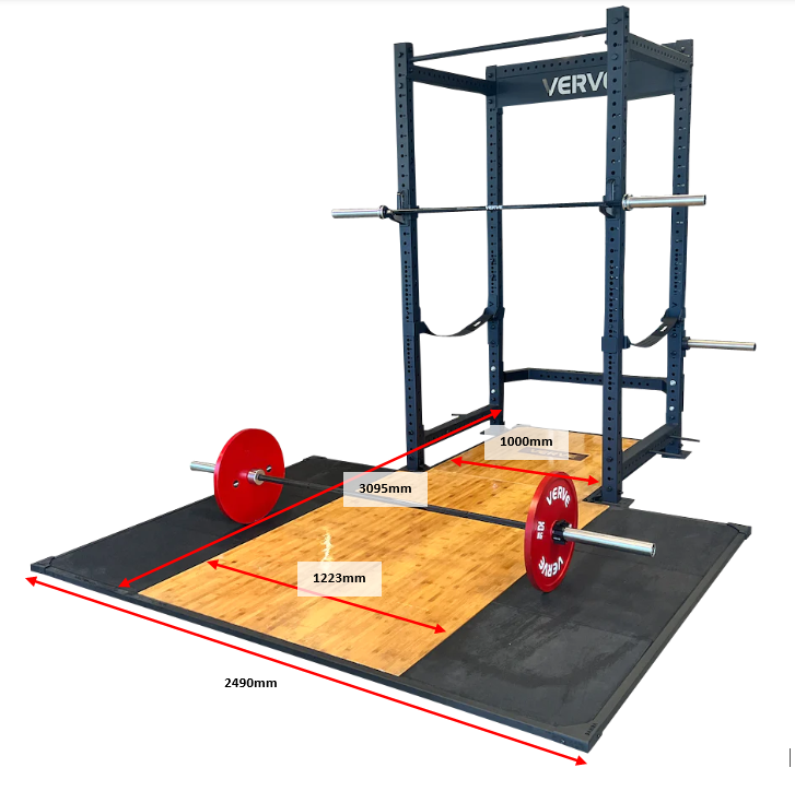 VERVE Power Rack Weightlifting Platform - Ex Trade Show Stock - image 2 of 3