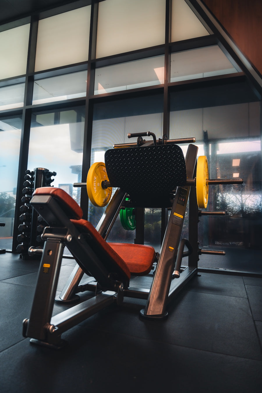 VERVE Plate Loaded Leg Press (Black) - Makoto Series