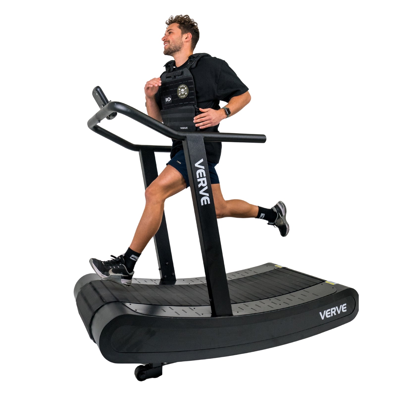 YOUR BODY SETS THE PACE, NOT A BUTTON