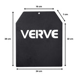 VERVE Weight Plate Insert - Black - 8lb (pair of 2)