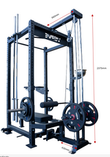 Lat Low Row Attachment for VERVE Power Racks