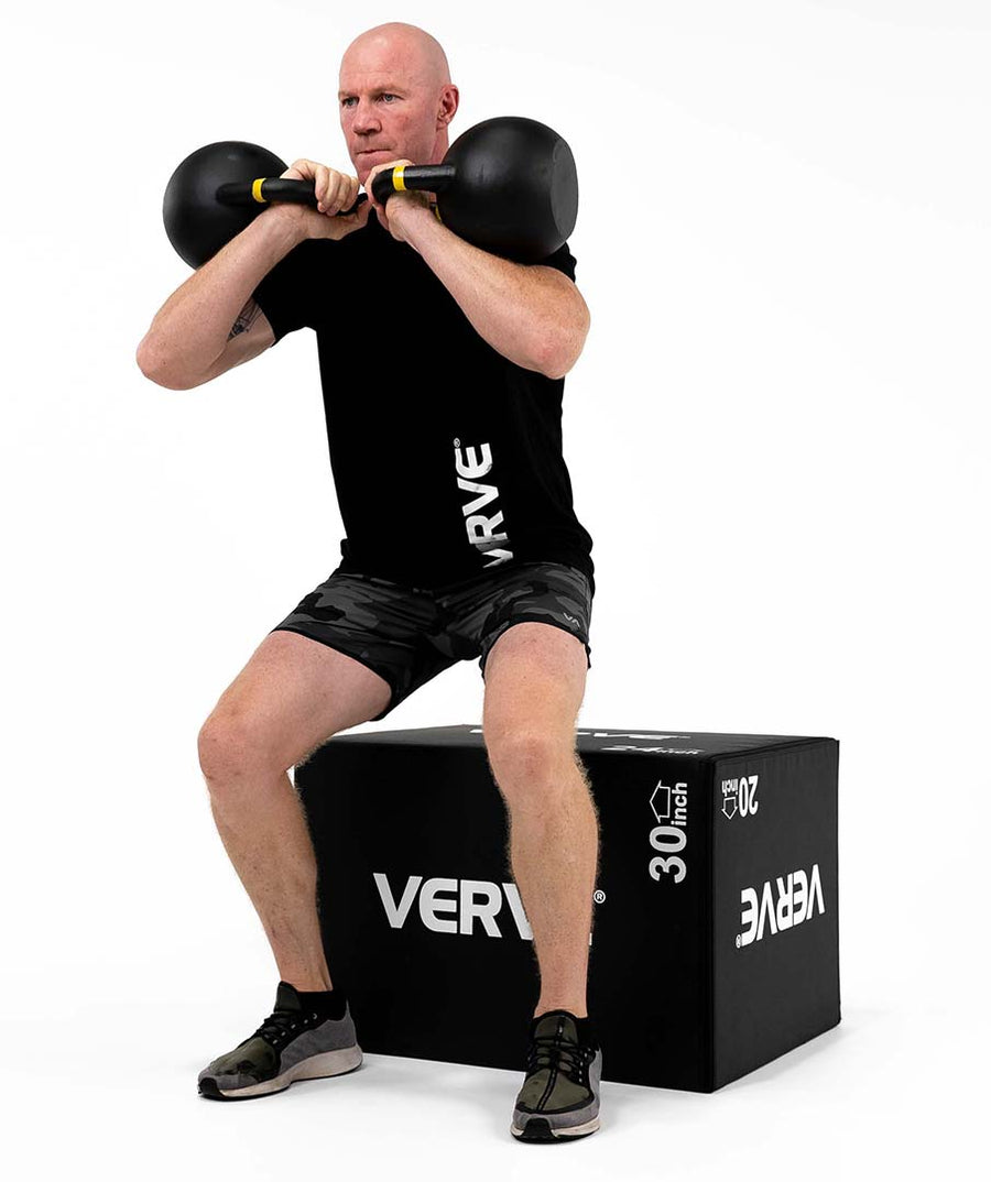 VERVE 3 in 1 Foam Plyo Box - Black