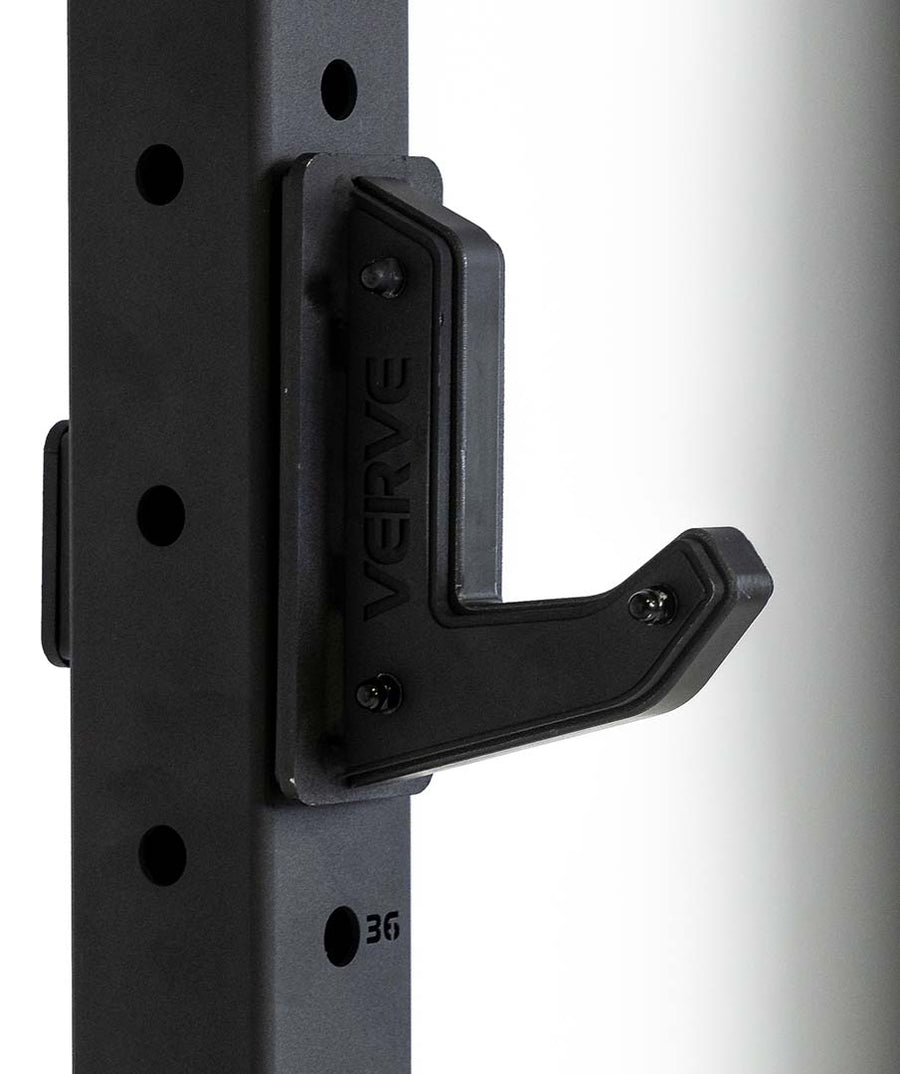 VERVE Sandwich J Hooks Pair for Rigs & Commercial Power Rack