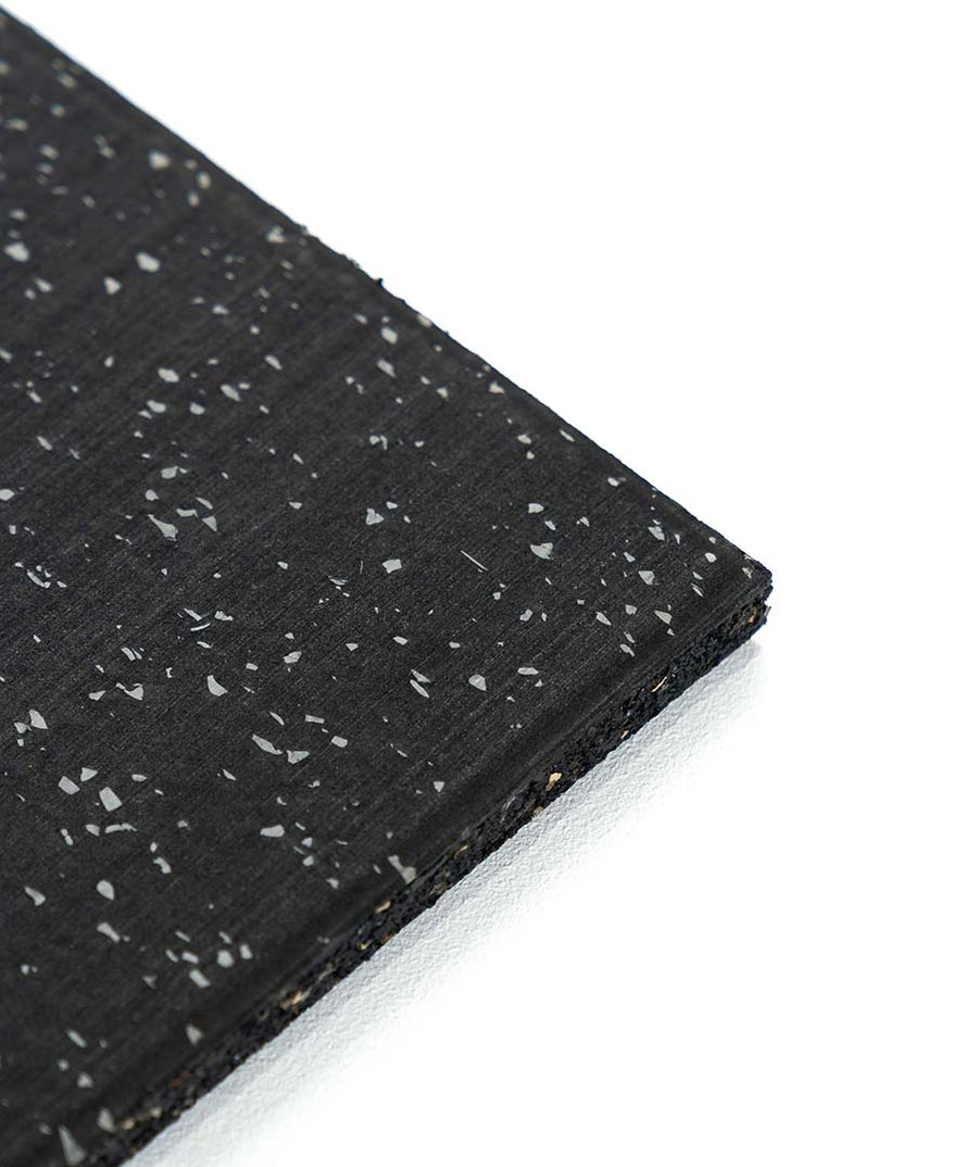 EPDM Rubber Gym Flooring - Grey Fleck 15mm Gym Mats