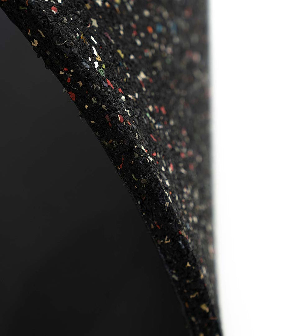 EPDM Rubber Gym Flooring - Black 15mm Gym Mats