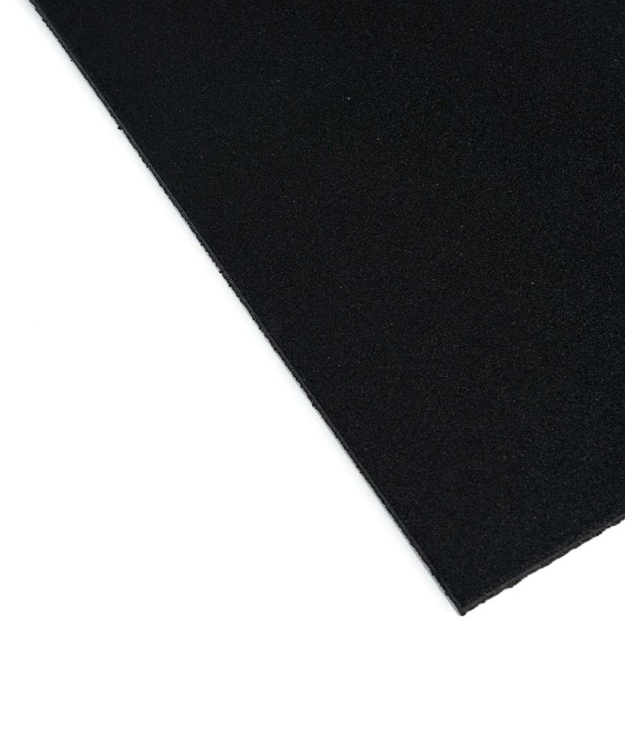 Fire Rated ������ Rubber Gym Flooring - Black - 15mm Gym Mats