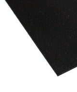 Rubber Gym Flooring - Red Fleck - 15mm Gym Mats