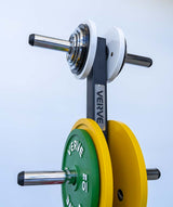 VERVE Olympic Weight Holder with Dual Barbell Storage