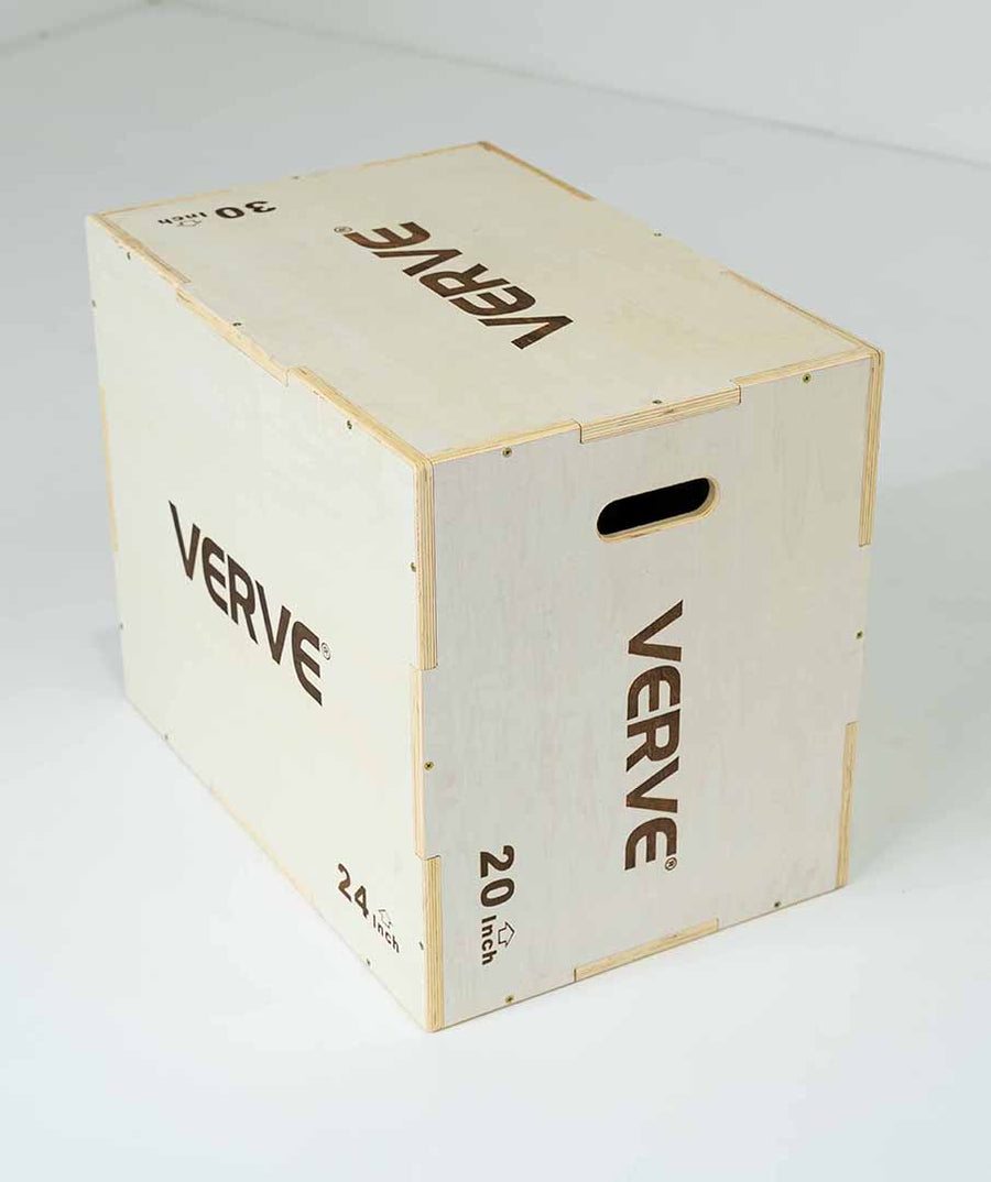 VERVE 3 in 1 Wooden Plyo Box