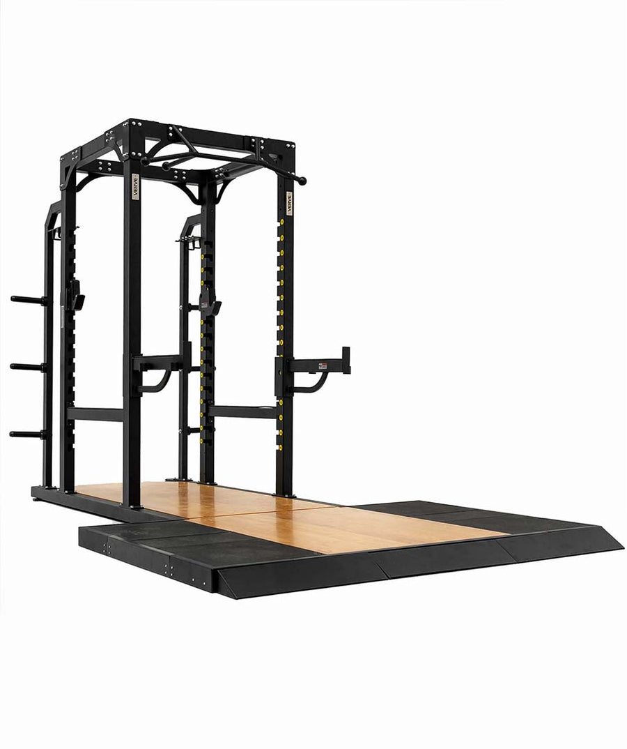 Power Rack - Arnold Series with Logo | MADE TO ORDER
