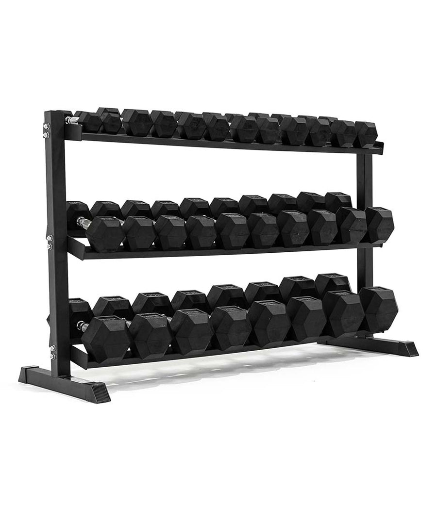VERVE 3 Tier Hex Dumbbell Rack