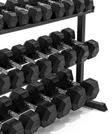 VERVE 3 Tier Hex Dumbbell Rack