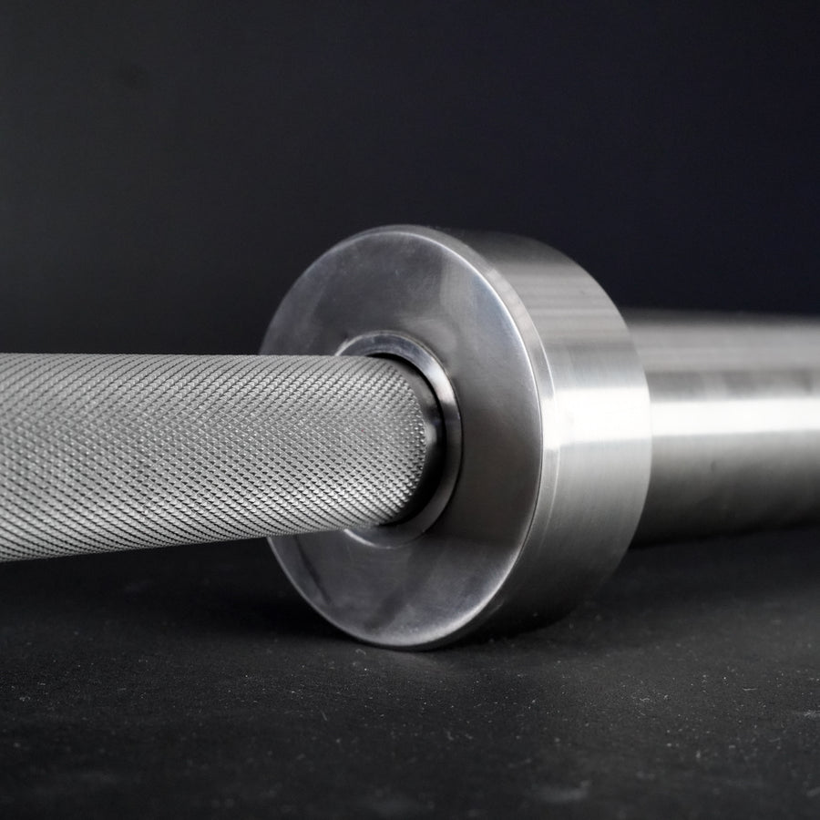 VERVE Stainless Steel Deep Knurl Power Barbell - 20kg