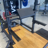Hip Thruster and Preacher Curl Combo Rack Attachment