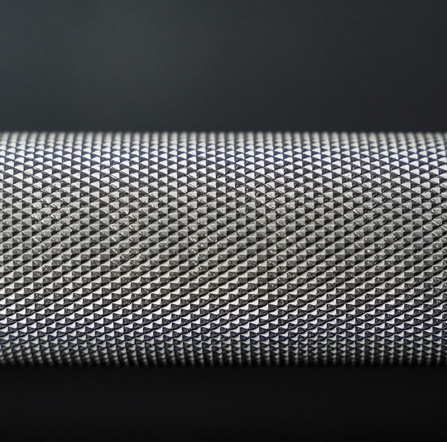 VERVE Stainless Steel Deep Knurl Power Barbell - 20kg