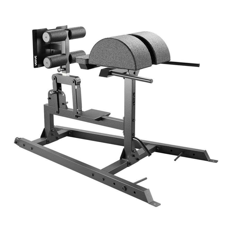 VERVE GHD Glute Ham Developer - Fast Adjusting