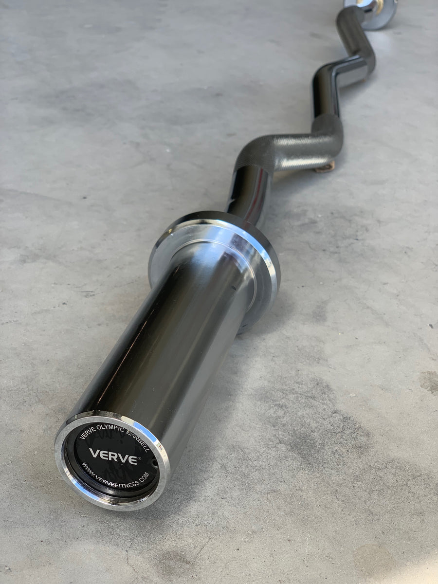 VERVE Olympic Easy Curl Bar - 4'