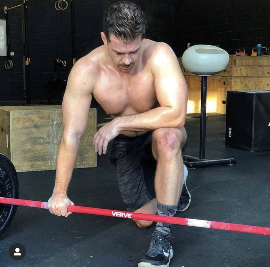 VERVE Elite Olympic Barbell - Red - 20kg