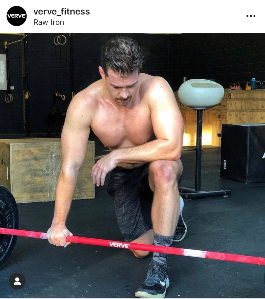 VERVE Elite Olympic Barbell - Red - 15kg