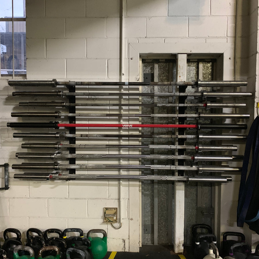 VERVE Elite Olympic Barbell - Red - 20kg