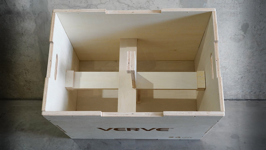 VERVE 3 in 1 Wooden Plyo Box