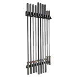 VERVE Vertical Wall Barbell Holder - 10 Bars