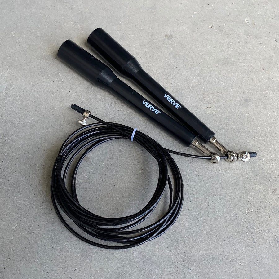 VERVE Jump Rope - Black Cable