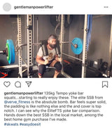 VERVE Elite Safety Squat Bar