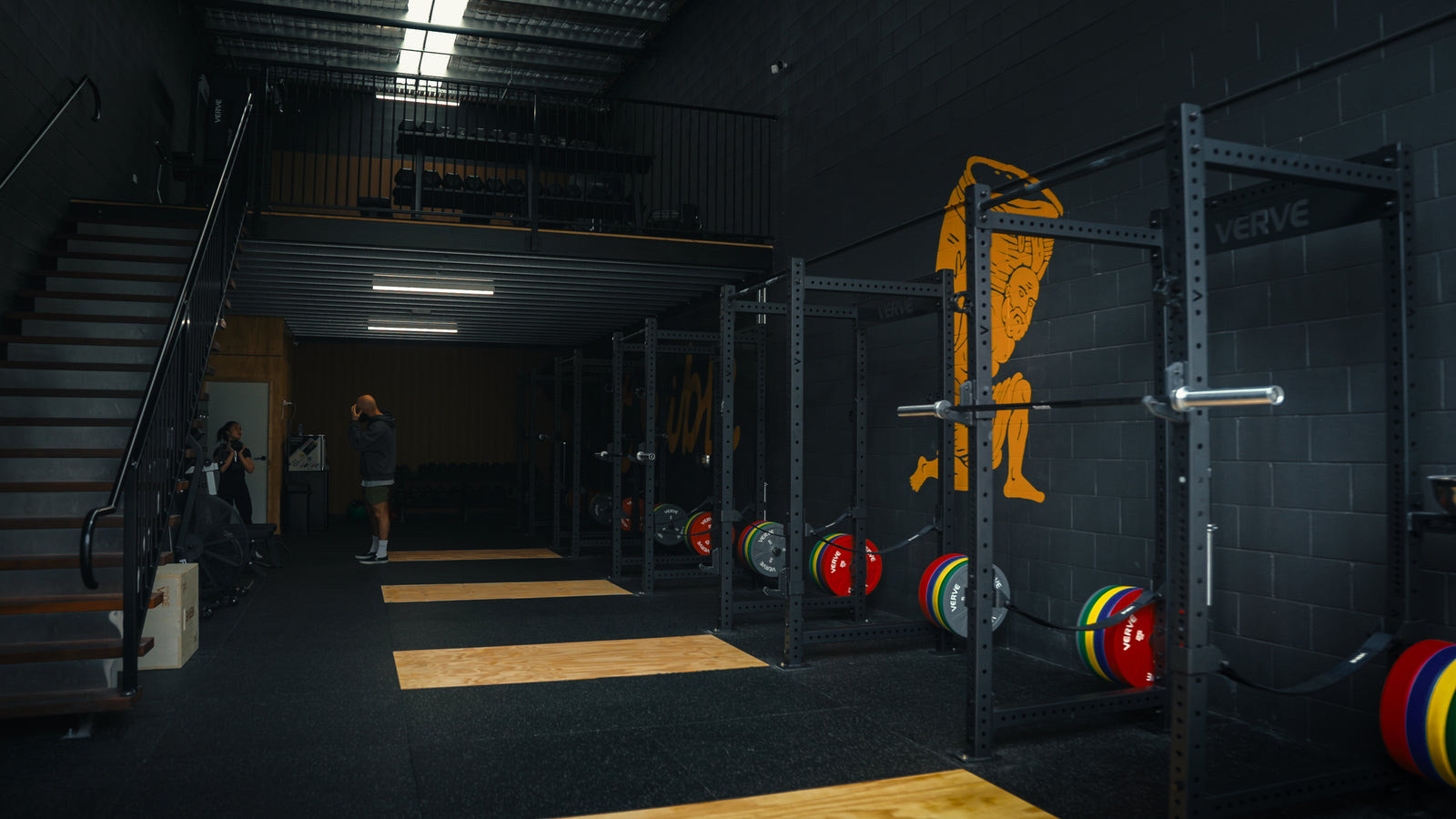 The strength floor at Crucible Strength and Conditioning