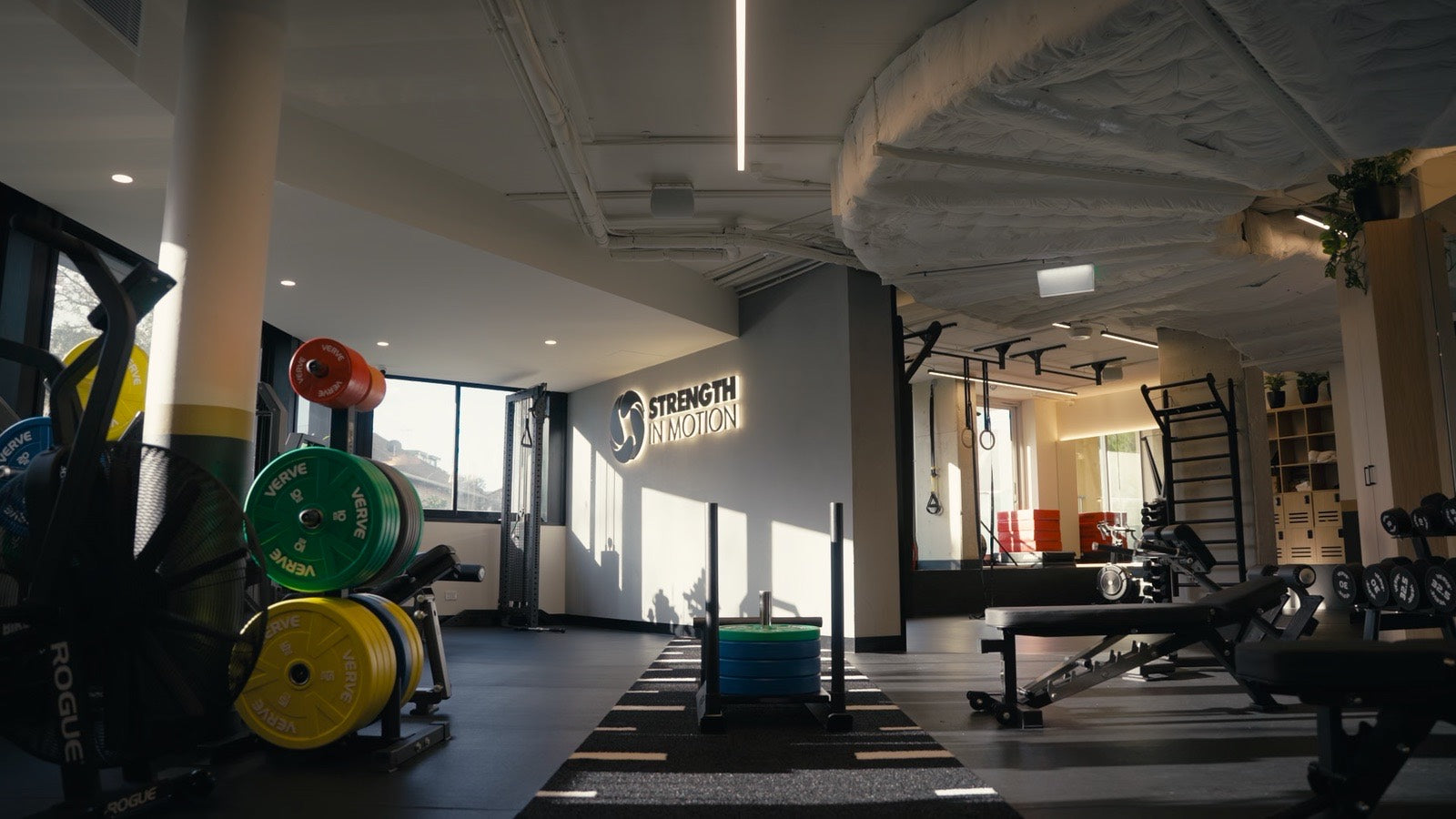 The gym floor at Strength In Motion