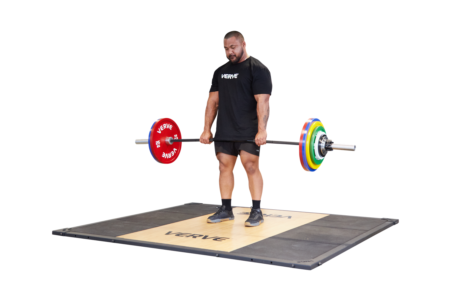 VERVE Calibrated Steel Plates in a VERVE gym